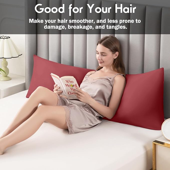 Pillowcases Body Size, Cooling Viscose Body Pillow Cover - Image 5