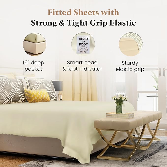 Good Sleep Bedding California King Fitted Sheet - Image 3