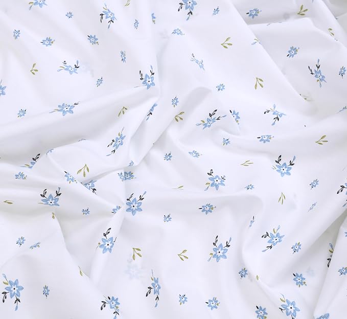 RUVANTI 100% Cotton Sheets – Split King Size Percale Bedding, Cooling & - Image 8