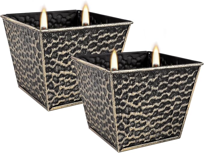 2Pcs Citronella Candles Outdoor Indoor-Large 12oz Scented 50H Long Lasting - Image 2