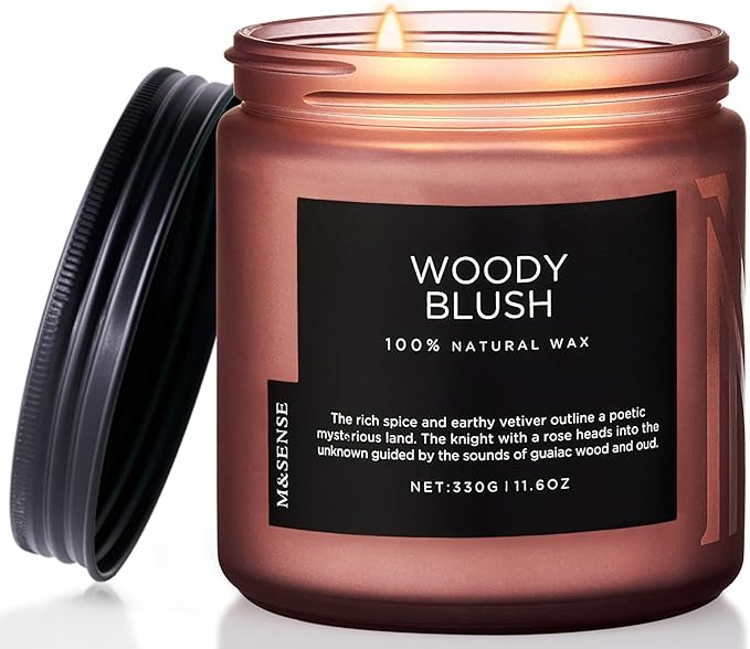M&SENSE Rose Oud Scented Candles by MSENSE