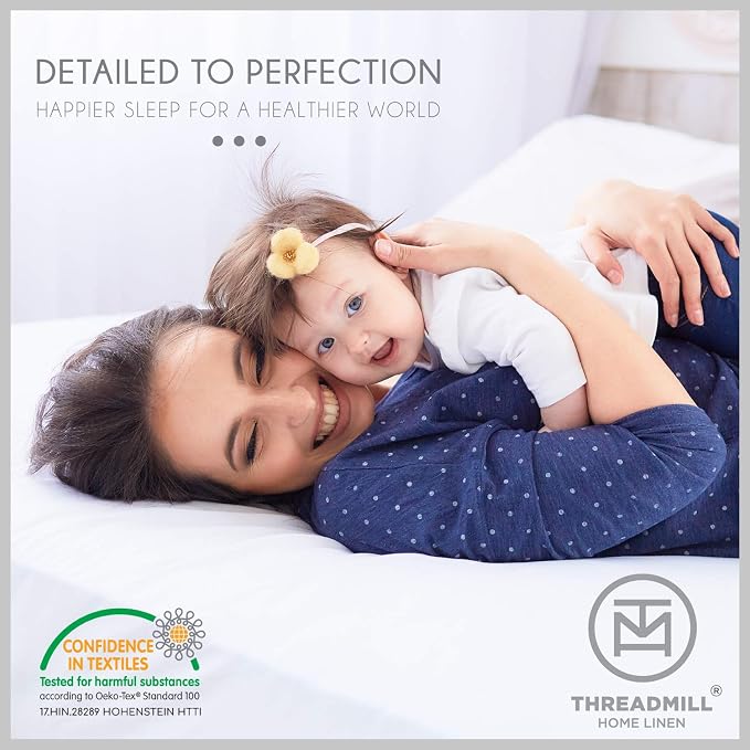 Threadmill Luxury 100% Cotton King Sheets - Image 4