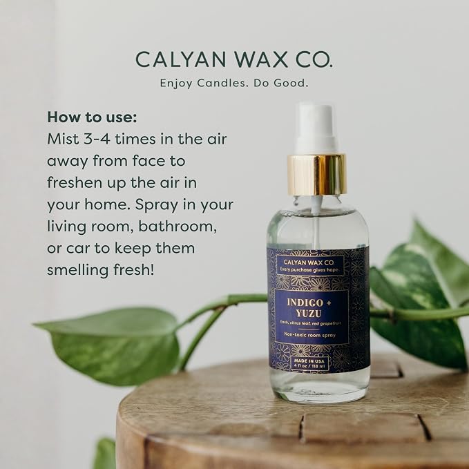 Calyan Wax Co. Indigo & Yuzu Room Spray - Image 7