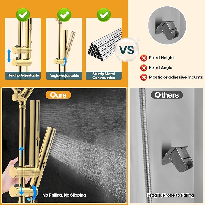 High Pressure Rain Shower Head - Image 6