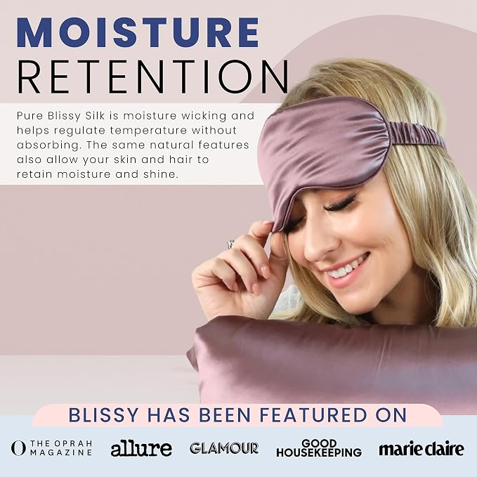 Blissy Silk Sleep Mask - Image 4