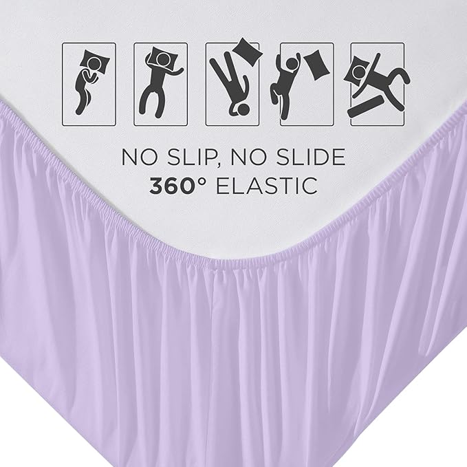 Royale Linens Fitted Sheet Full - Image 5