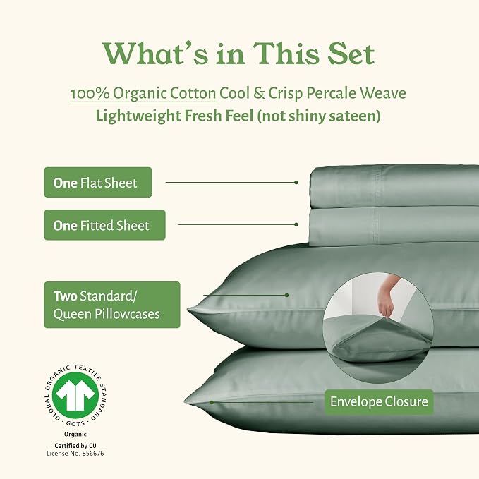 California Design Den Deep Pocket Full Size Sheets Set - Image 4
