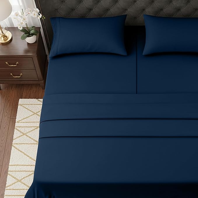 Elegant Comfort Luxurious 1500 Premium Hotel Quality Microfiber Three Line - Image 5