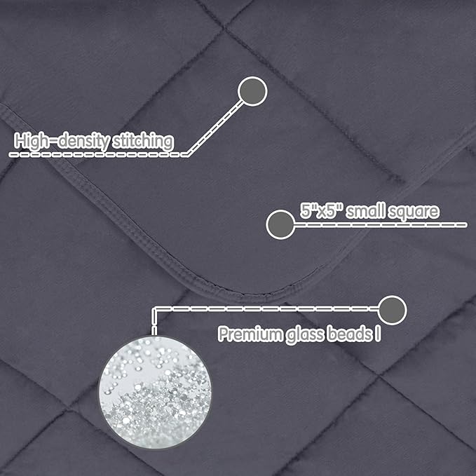 yescool Weighted Blanket Cooling Heavy Blanket - Image 2