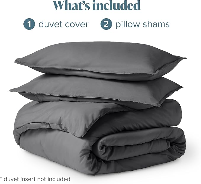 Bare Home Bedding Duvet Cover Queen Size - Image 9