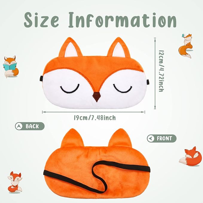 Haysandy 3 Pieces Sleep Mask for Kids Girls Cute Cat Sleeping Eye Cover Soft - Image 2