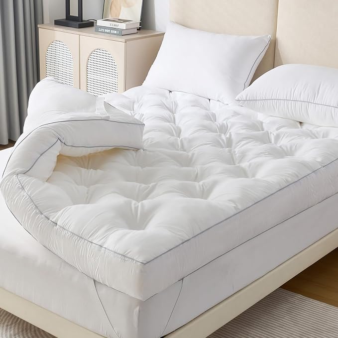 SHOUREN 5 Inch Memory Foam Mattress Topper California King by SHOUREN