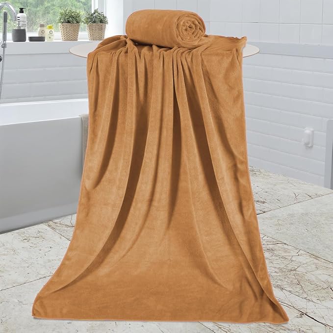 JML Large Microfiber Bath Towels Set of 2, Super Absorbent Fast Drying - Image 7