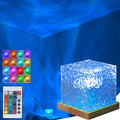 Aurora Ocean Wave Lights Projector, 16 Colors 4 Modes Cube Color Changing Light by Unknown