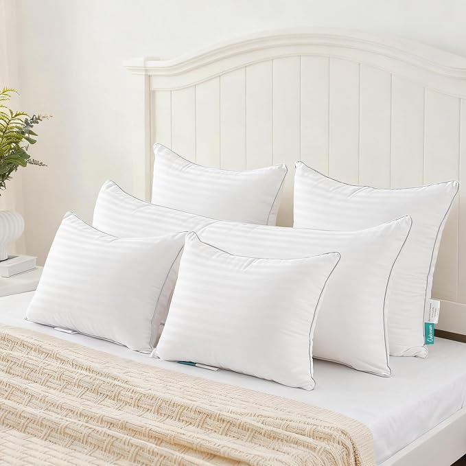 Oubonun 14 x 36 Throw Pillow Inserts, Firm and Fluffy Decorative Pillows - Image 4