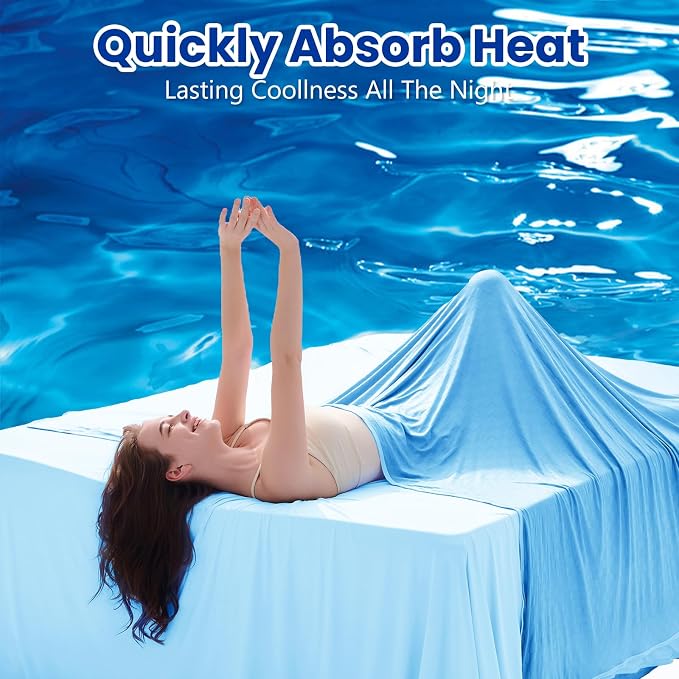 Topcee Cooling Blanket King Size- 90"x108" Summer Cooling Throw Blanket - Image 2