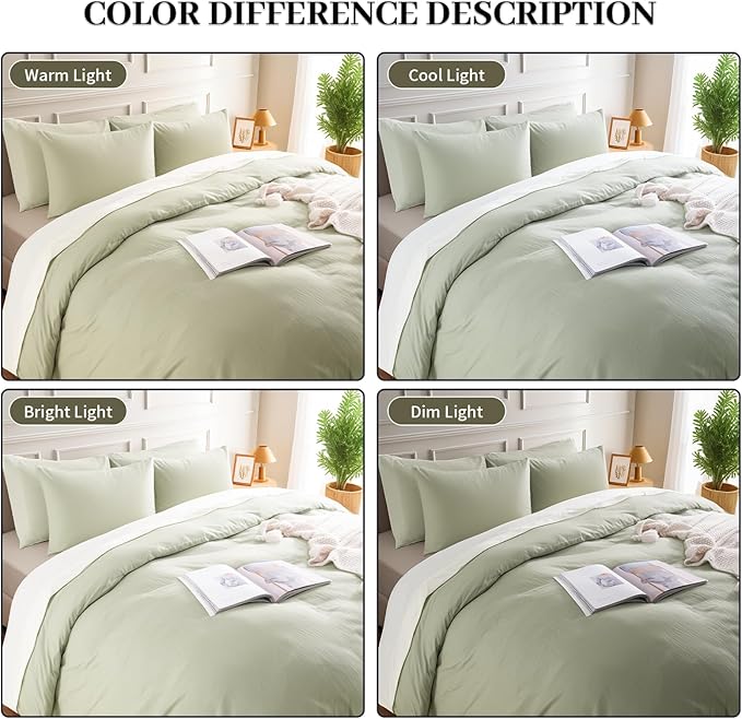 NEXHOME PRO King Duvet Cover Set – 100% Certified Organic Cotton - Image 4