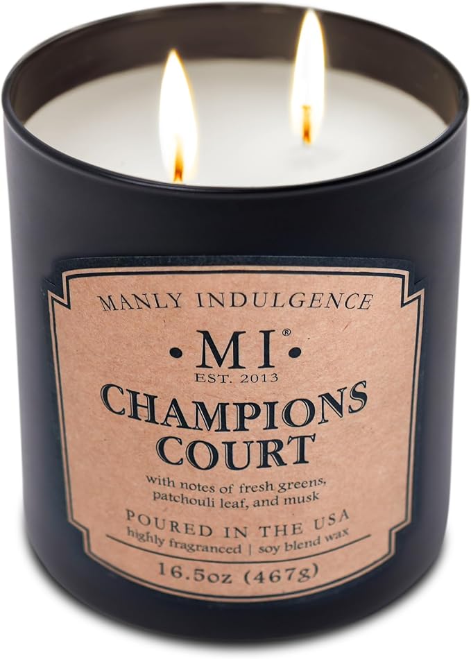 Manly Indulgence Champions Court Candles - Image 2