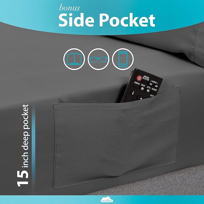 DREAMCARE Twin XL Sheet Sets - Image 3