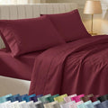 CALIFORNIA DESIGN DEN Soft 100% Cotton King Size Bed Sheets Set, 400 Thread by CaliforniaDesignDen