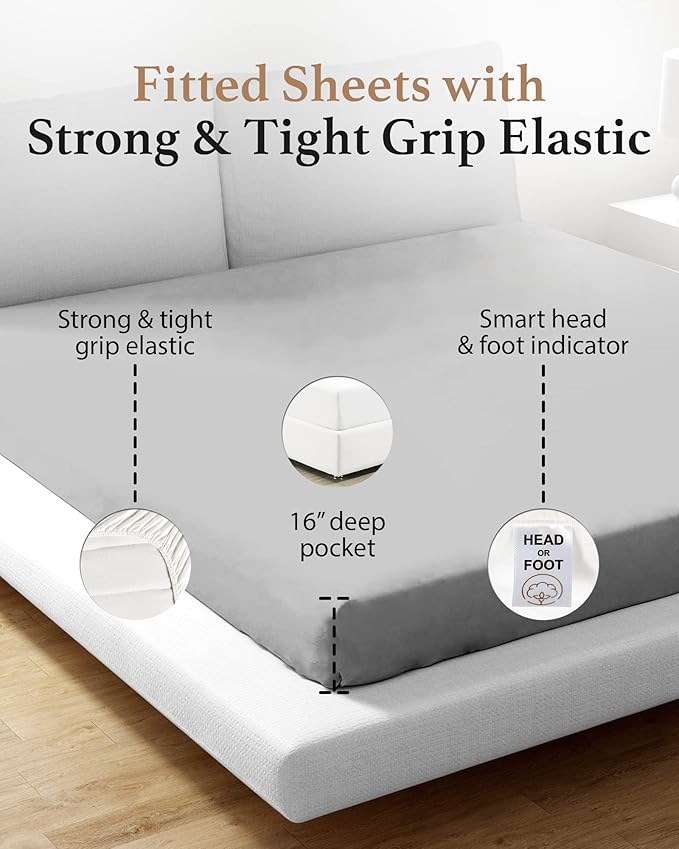Good Sleep Bedding Twin Fitted Sheet - Image 4