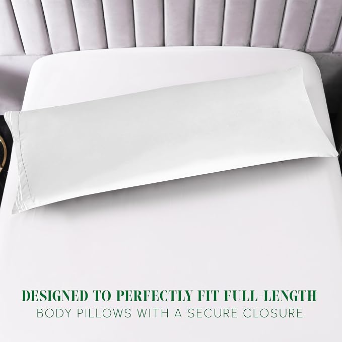 Elegant Comfort Luxury Ultra-Soft 1-Piece Body Pillowcase - Image 3