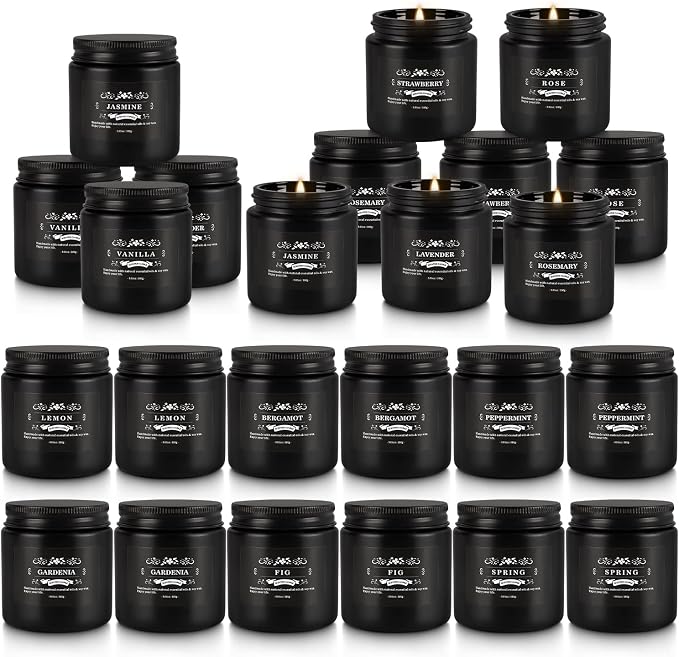 Scented Candle Set 24 Pack, Candle - Image 3