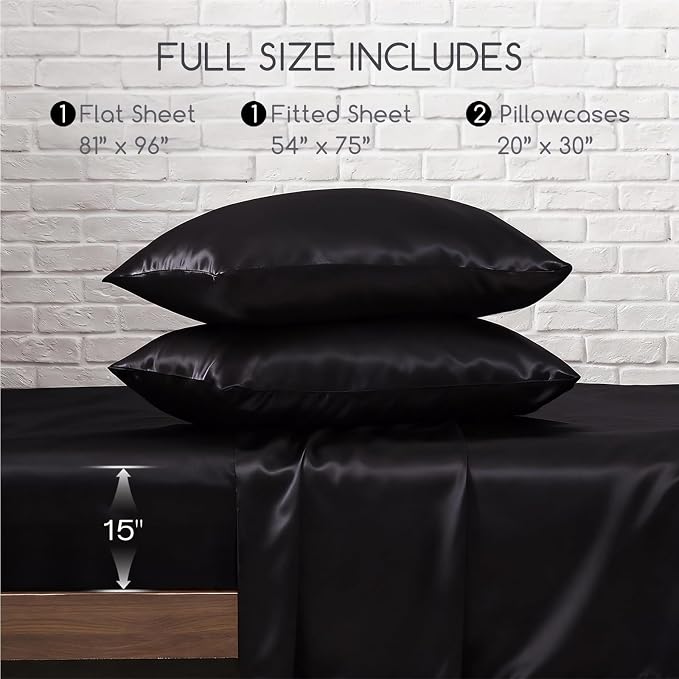 MR&HM Satin Sheets Full Size - Image 7