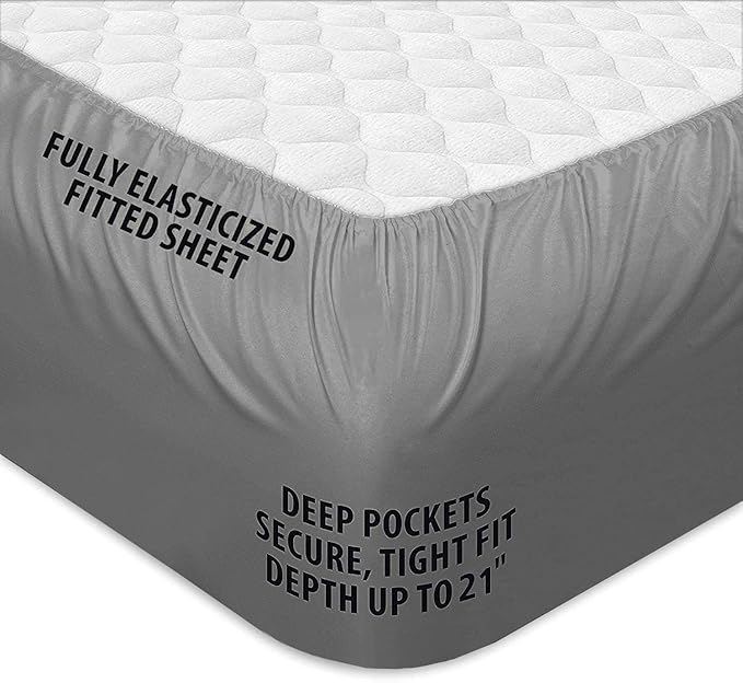 COONP Full Mattress Topper, Extra Thick Pillowtop, Cooling Plush Mattress Pad - Image 4