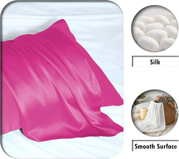 Natural Mulberry Silk Pillowcase - Image 2