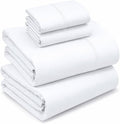 RUVANTI 100% Cotton Sheets – Queen Size Percale Bedding, Cooling & Breathable by Ruvanti