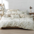 LEMIROE Floral Cotton Comforter Queen Size by LEMIROEBEDDING