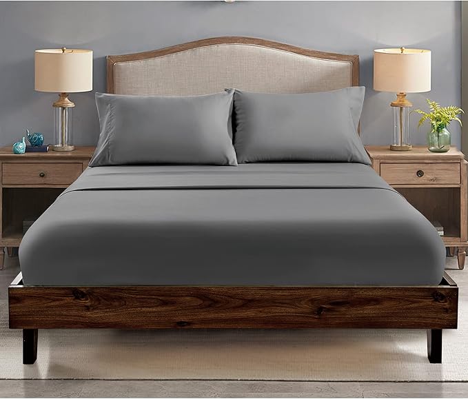 FreshCulture Twin Fitted Sheets, Bulk Pack of 6, Deep Pocket, Soft Microfiber - Image 7