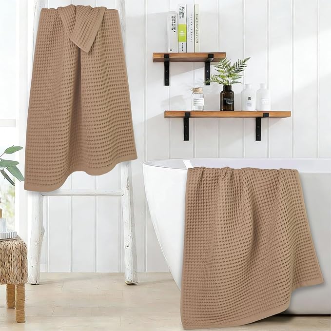 Jacquotha Waffle Bath Towels 2-Piece - Image 5
