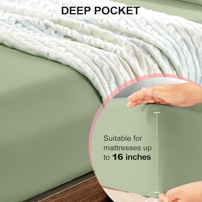FreshCulture Full Fitted Sheet - Image 4