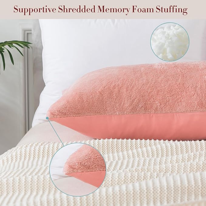 WhatsBedding Memory Foam Body Pillow - Image 4