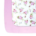 Pack and Play Sheets Girl, 2 Pack Mini Crib Sheets, Stretchy Playard Fitted by Moonsea