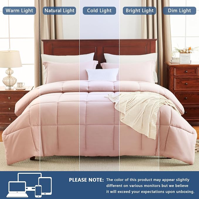 CozyLux Queen Size Comforter Set - Image 5