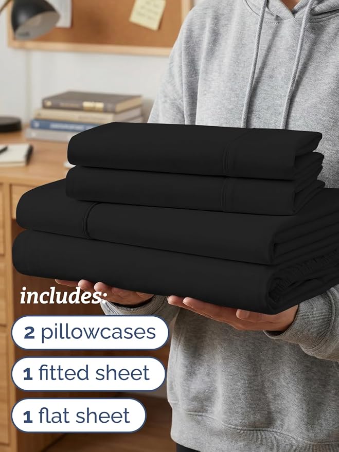 Twin XL 4 Piece Sheet Set - Image 3