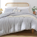 ROSGONIA Comforter Full Size for Girls Boys Teens Light Grey by ROSGONIA