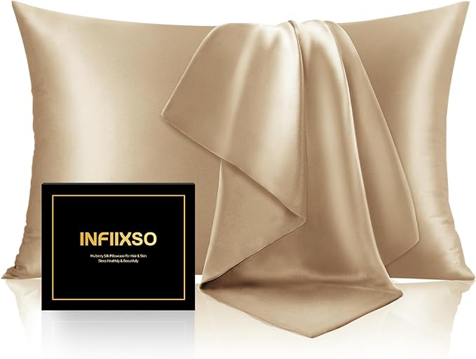 INFIIXSO Mulberry Silk Pillowcase by INFIIXSO