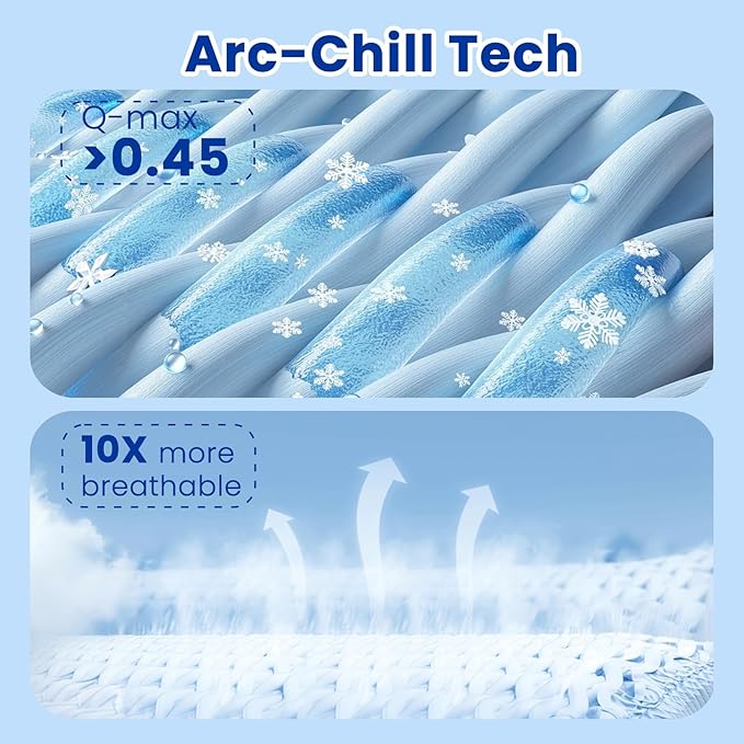 Topcee Cooling Blanket for Night Sweats Decorative Tie Dye，Absorbs Heat to Keep - Image 3