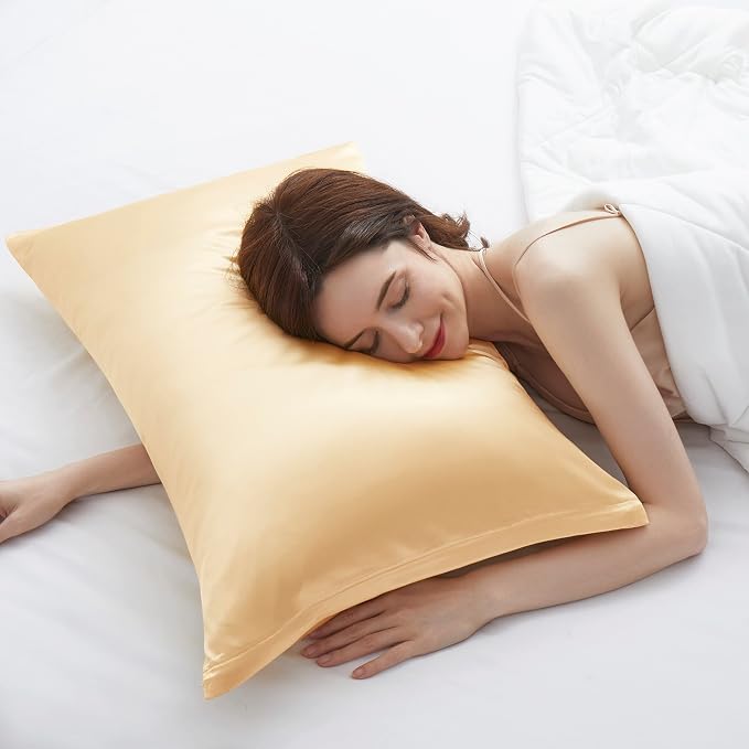 Satin Pillowcases with Zipper （20x36）, King Size Pillowcases Set of 2 - Image 5