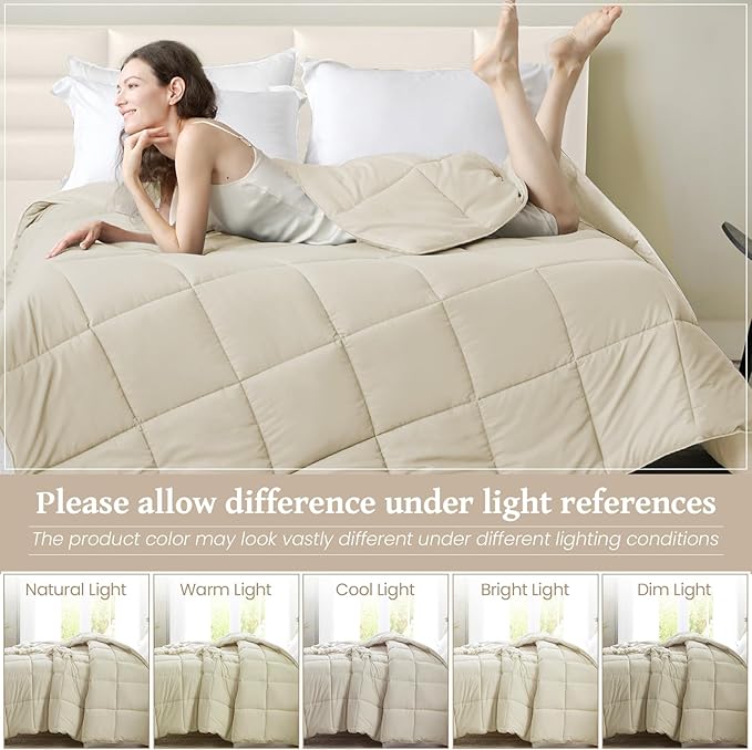 Homelike Moment Twin Comforter Duvet Insert - Image 4
