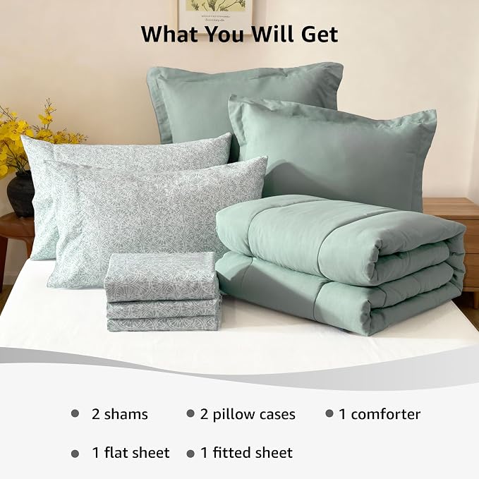 Monbix King Size Comforter Set - Image 7