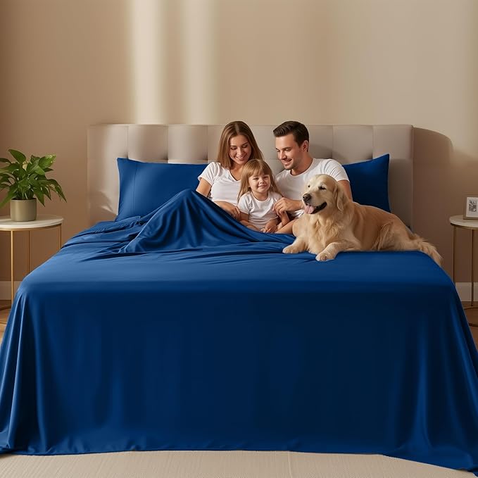 Utopia Bedding King Size Sheet Set – 4 Piece Bed Sheets, Soft and Breathable - Image 2