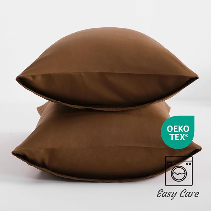 NTBAY King Pillow Cases Set of 2, 2 Pack Brushed Microfiber 20x40 Pillow Cases - Image 4