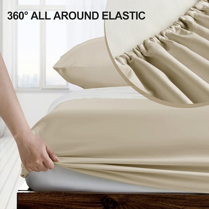 FreshCulture Twin XL Fitted Sheet Only - Image 3