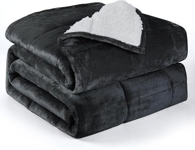 Alomidds Weighted Blanket Twin 20 Pounds, Adult Weighted Blankets by Alomidds