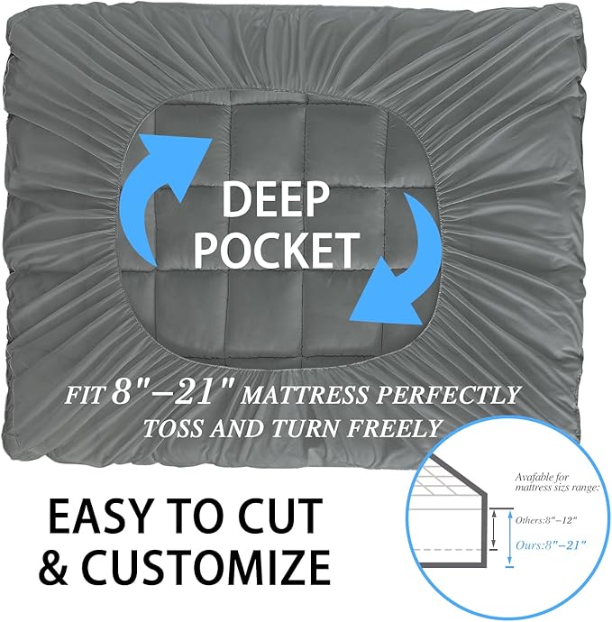 CYMULA Full XL Mattress Topper - Image 6